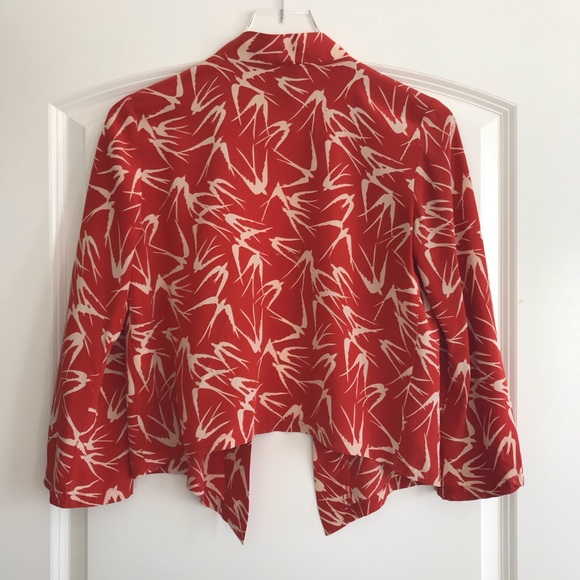 Red kimono outer - Picture 4 of 4